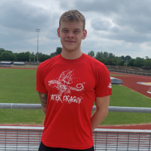 Red Water Dragon Dry Fit T-shirt