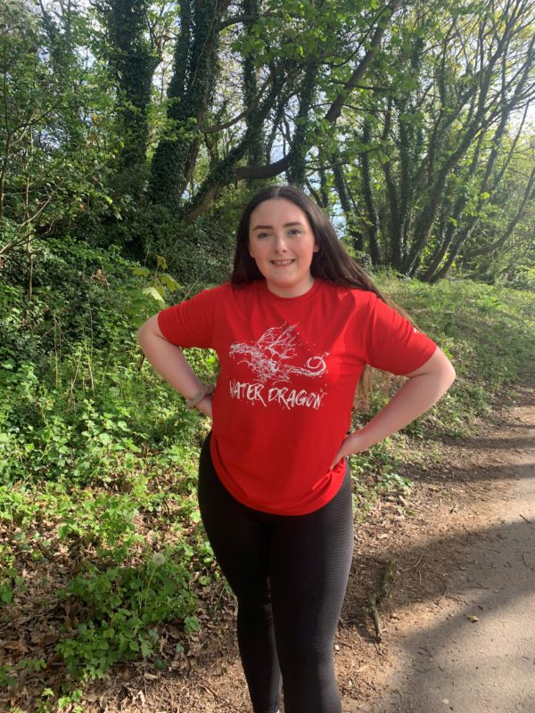 Red Water Dragon Dry Fit T-shirt