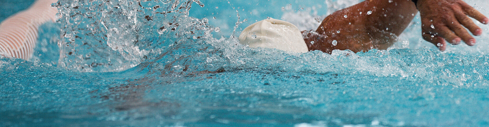 Swimmer banner