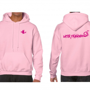 Pink Water Dragon Hoodie