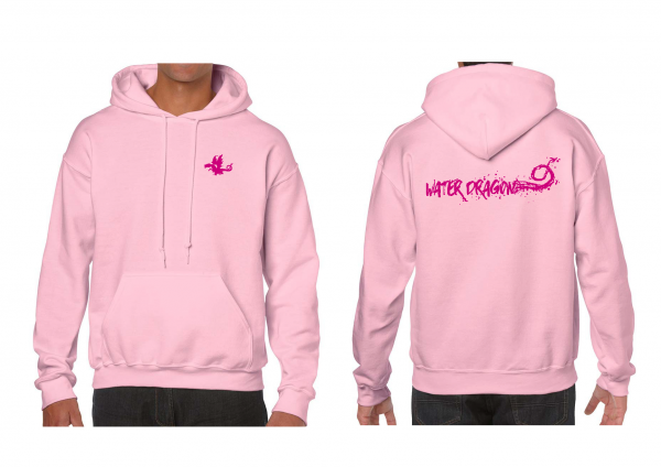 Pink Water Dragon Hoodie