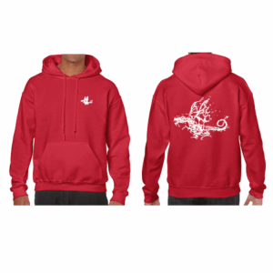 Water Dragon Hoodie - Red